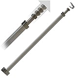 Ideal Security SK110A Child-Proof Lock, Adjustable 25-48 inches for Ventillation, Anodized Silver