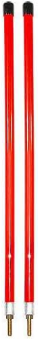 Buyers Products 1308103 Marker, Nylon, Orange 24in Stud Mount - Lot of 3