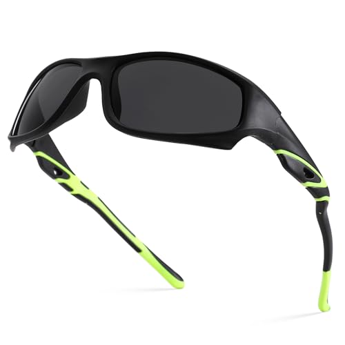 Pro Acme Kids Sunglasses for Boys Girls, Polarized Sports Baseball Sunglasses Unbreakable Shades for Children Age 4-102