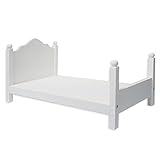 Springfield Wooden Doll Bed - Fits Dolls Up to 18' by FibreCraft