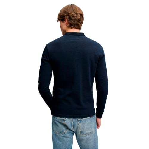 Sweatshirt à patte de boutonnage tissée Superdry - vue 3