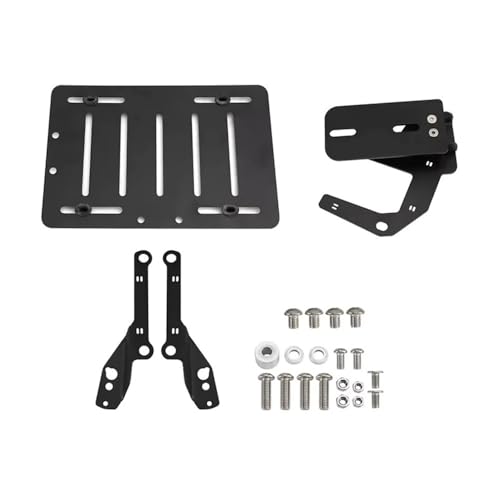 Support de Plaque d'immatriculation latérale pliable noir pour moto FTR1200