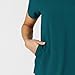 WonderWink Women's Flex-n-Reach V-Neck Scrub Top - Caribbean, XXS