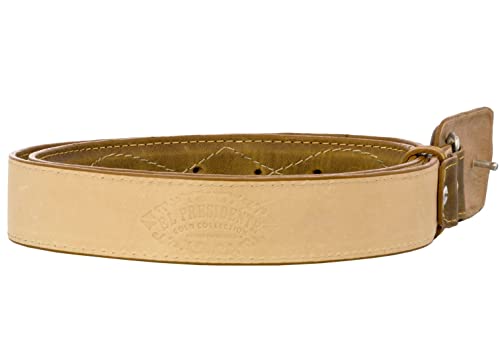 El Presidente Mens Honey Brown Cowboy Belt Classic Rodeo Western Removable Buckle4