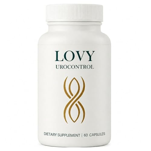 LANZF Lovy Urocontrol Capsules Bladder HealthSupplement with Pumpkin Seed & HerbalExtracts - Non-GMO & Vegan - 60 Capsules