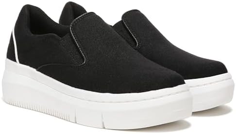 Dr. Scholl's Shoes Womens Savoy Slip On Sneaker Black Fabric 8.5 M | Image 3