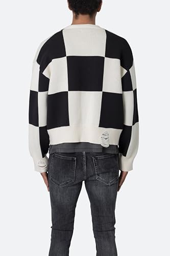 mnml Men's Checkered Cardigan4