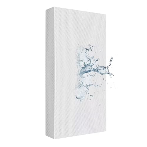 Image of Gwydre Machine Washable Crib & Toddler Mattress Topper,100% Washable Soft Breathable Memory Foam, Toddler Bed Mattress with Removable Breathable Non-Slip Cover (2inch, 52 * 27)