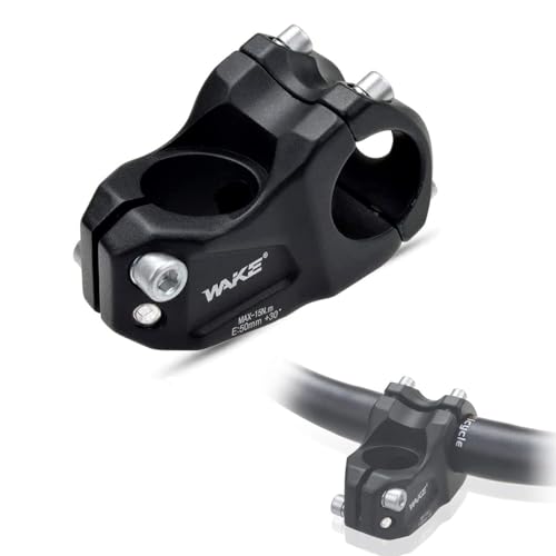 GoHZQ Fahrrad Vorbau 30 Grad 31 8 mm Fahrrad Lenkervorbau 50 mm Aluminiumlegierung Mountainbike Lenkerschaft für Fahrrad Rennrad MTB BMX