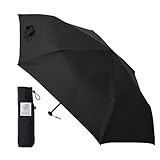 3秒でたためる傘 ウラワザ 折りたたみ傘 形状記憶 形状安定 大きい 直径97cm 約230g urawaza 雨傘 手開き 簡単開閉 無地 高撥水 テフロン加工 防汚効果 UVカット 晴雨兼用 メンズ 親骨55cm 折り畳み傘 畳みやすい 10263 ブラック