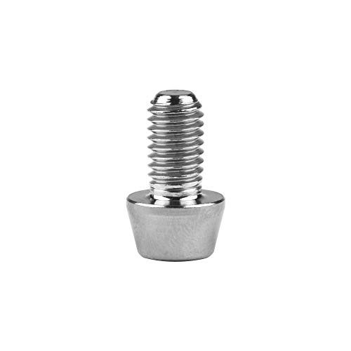 Image of Titanium Ti Bolt M5x9 16 18 20 25 30 35 40 45 50 55 60mm Tapered Head Screws Pack of 4 (M5x9mm, Normal Titanium)