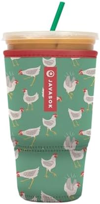 Sok It JavaSok Iced Coffee & Cold Soda Insulated Neoprene Cup Sleeve ...