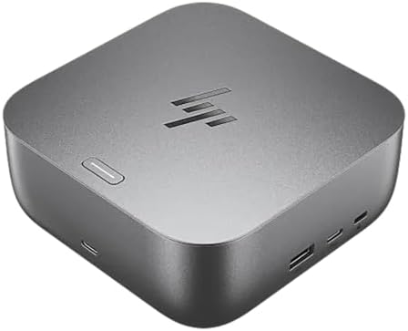HP USB-C 100W G6 Dock (9X3V1U) - for Display Screen, Notebook - Charging Capability - 120 W - USB Type C - 5 x Ports - 3 x Type-A Ports - -A - 2 - - - - 1 RJ-45 - Network (RJ-45) - 1 HDMI - HDMI - 2 D - 1