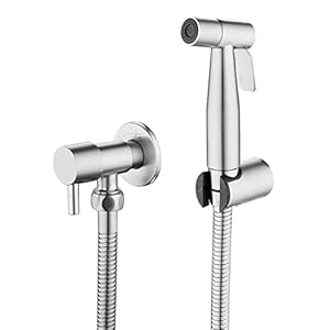 Loschen Shattaf Bidet-Armatur Edelstahl Set