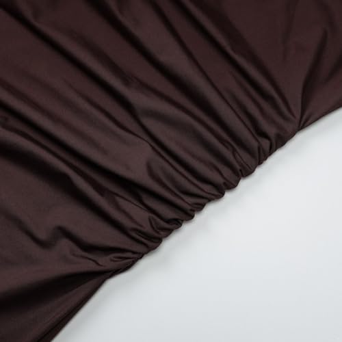 Robe de gala plissée haute distinction pour remise de diplômes et grand mariage