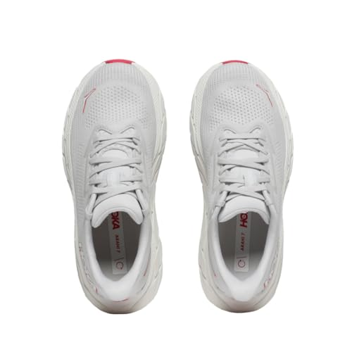 Hoka Women's Arahi 7 Cosmic Grey/Ruby Red 7.5 Medium