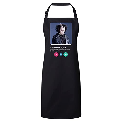 Tablier cuisine Sweeney Todd : le cadeau idéal pour célébrer l'amour et le partage