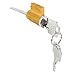 Prime-Line MP2000 Cylinder Lock, 1-7/8 In. Tailpiece, Fits Weiser, Kwikset and Weslock with 2 Keys (Single Pack)