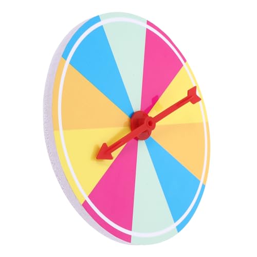 Cabilock Rotating Wheel Game Prop Party Prize Wheel for Game Show and Fortune Telling