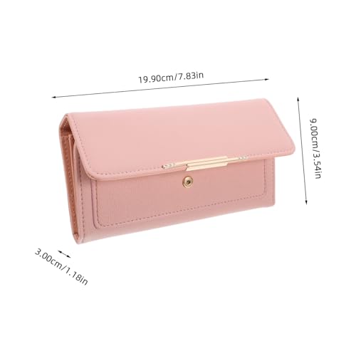 NOLITOY Ladies Wallet Card Slots Women's Purse Compact Cash Bag Sturdy Pu Leather2