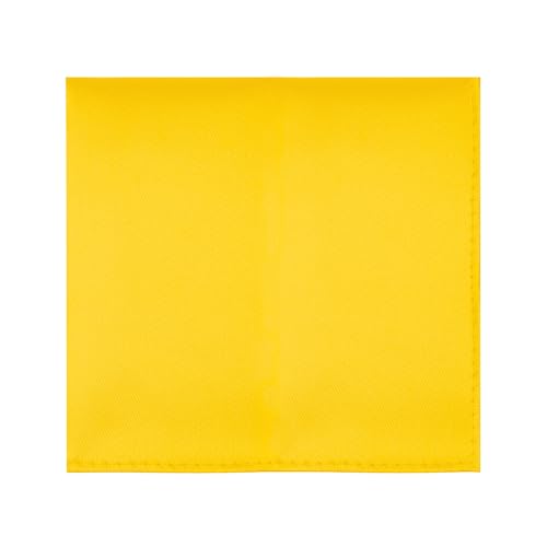 Image of Men's Pocket Square, Solid Color Boys Handkerchiefs for Men Wedding Party