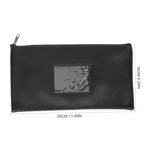 Elegant PU Money Bag with Zipper Versatile Cash Organizer for Coins and Important Documents Portable Storage for Everyday Use2