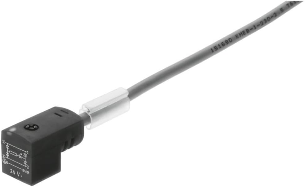 Oryginalne gniazdo wtykowe KME-1-24-5-LED 30945 z kablem