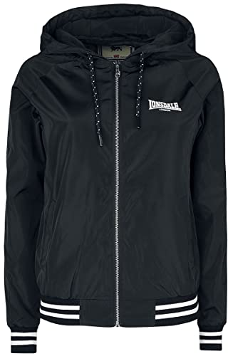Lonsdale London Meriden Frauen Kapuzenjacke schwarz XS 100% Polyester Basics, Casual Wear, Streetwear