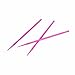 Coobbar 100pcs/lot Durable Micro Disposable Eyelash Extension Mascara Brush Eyelash Glue Cleaning Stick for Women (Pink)