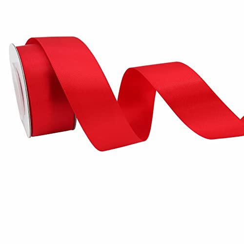 Baorjct Rainbow Satin Ribbon 1 Inch Wide Solid Color Double Sided Polyester Satin Ribbon 6 Colors X 5 Yds Each Total 40 Yds Per Package Ribbon Set For Crafts Bows Gift Wrapping Diy Handmade #TOP7