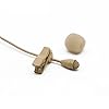 Replacement Lavalier Lapel Microphone for Shure SLX1 Bodypack Transmitter Wireless Lavalier Microphone System, Condenser, Omnidirectional, Mini 4 Pins xlr Connector, Beige Color #2