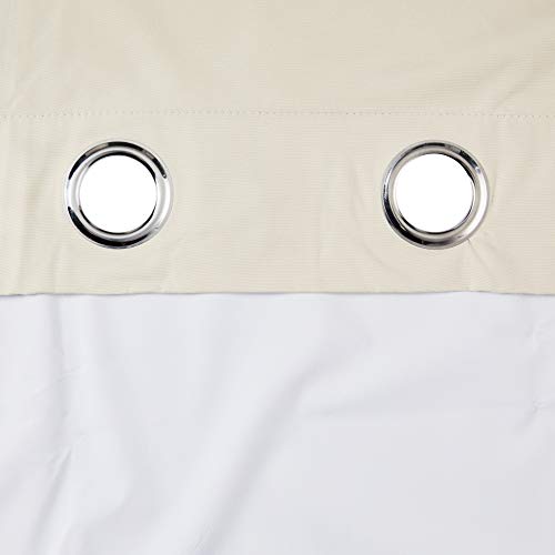 Amazon Basics Room Darkening Blackout Window Curtains With Grommets - 52 X 63-Inch, Beige, 2 Panels #TOP1