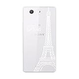 Material: Gel suave NOVAGO Elegante funda - gel de silicona irrompible - para Sony Xperia Z5 COMPACT (Jirafa)