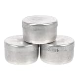 L-ROM 3pcs Aluminium Soil Box Experiment Wägeschalen Labs Wägehalter Werkzeug