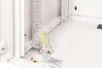 DIGITUS Netzwerk-Schrank 19 zoll 16 HE - Wandmontage - 600 mm Tiefe - Traglast 100 kg - Unique Serie - Glastür - Grau – Ansicht 6