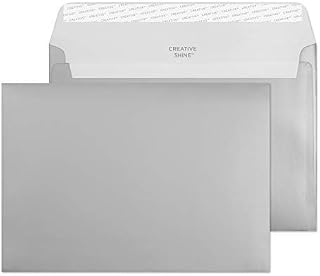 Blake Creative Shine C5 162 x 229 mm 130 gsm Peel & Seal Wallet Envelopes (45313) Metallic Gold - Pack of 25