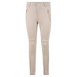  MAC Schmale Hose mit Zippertaschen beige (223 Sesame beige) 38