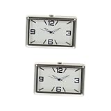 Caméras de tableau de bord pour voitures : la lentille transparente de l'horloge peut offrir une commodité pour votre visualisation, n'obstruera la lors de la conduite.