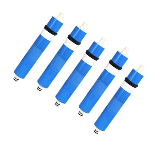 Accesorios de filtración de agua Ósmosis inversa de membrana RO de 100 gpd, purificador de agua, cartucho de membrana RO, filtros de agua comunes for el hogar, 5 unidades Alta precisión