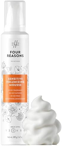 No nothing Strong Mousse for Fine Hair, Fragrance-Free, 6.8 oz