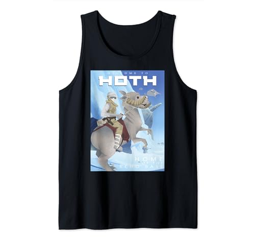 Débardeur Star Wars imprimé poster géométrique de la base de Hoth