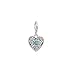 Produktbild Thomas Sabo Damen Charm-Anhänger Herz Türkis Auge Charm Club 925 Sterling Silber 1780-646-17