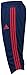 adidas Manchester United 3/4 Training Pant - Dark Blue & Scarlet Medium