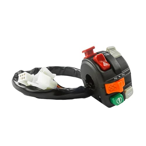 Moto interruptor manillar pulsador izquierdo CNC 22mm de 7 funciones