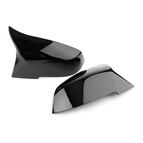 Coques de rétroviseur noir brillant en ABS pour BMW F20 F21 F30 F31 X1 E84