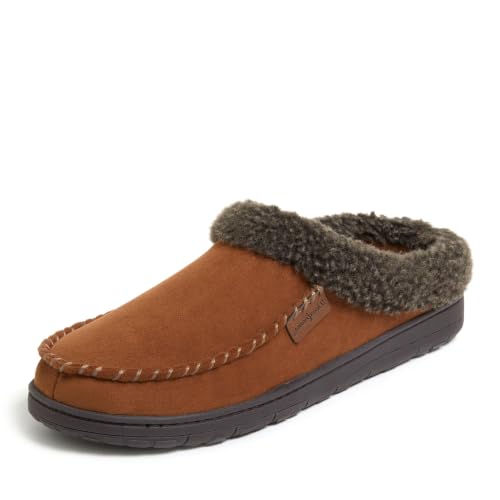 Image of Dearfoams Men's Brendan Indoor /Outdoor Breathable Memory Foam Clog House Shoe with Wide Widths Slipper