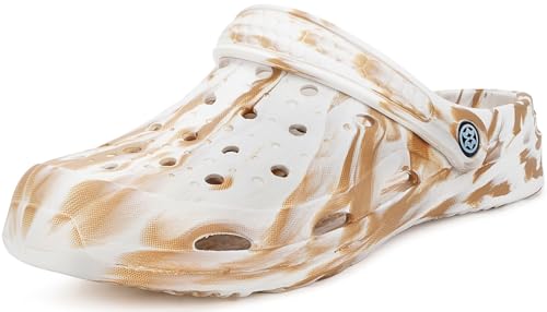 Image of Gaatpot Mens Womens Garden Clogs Shoes with Arch Support Unisex Gardening Slip on Sandals Beach Slippers Shoes Clog