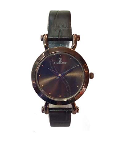TIMELAND, Analog Womens Watch, Chocolate Color Leather Strap Watch (B0918JH9RG) Amazon Price History, Amazon Price Tracker