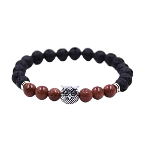 Bracelet élastique en perles naturelles pour en finir avec les fermoirs difficiles à mettre