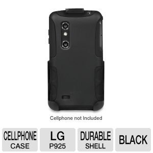 Seidio BD2-HK3LGTHR-BK DILEX Case and Holster Combo for LG Thrill 4G / Optimus 3D - Black